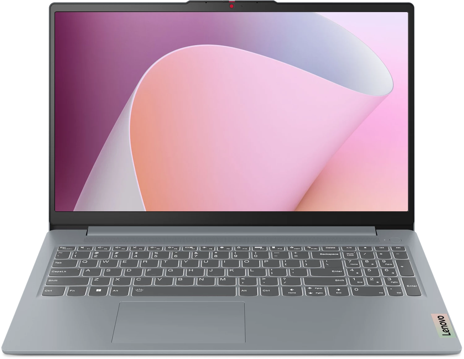 15.6" Ноутбук Lenovo Slim 3 15IRU8IRU8 1920x1080, Intel Core i3 1305U 1.6 ГГц, RAM 8 ГБ, LPDDR5, SSD 256 ГБ, Intel UHD Graphics, без ОС, Global, 82X7004BPS, Arctic Grey, английская раскладка