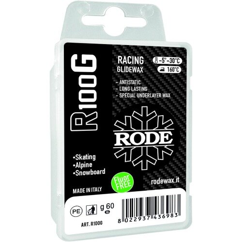 Мазь для лыж RODE Racing Glider Grafite, чёрный, 0.06, 1