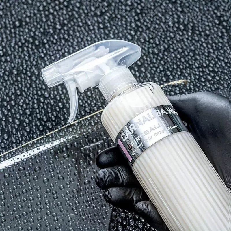 FIREBALL CARNAUBA SPRAY WAX, воск-силант "квик-детейлер", SiO2 с карнаубой, спрей 500 мл — фото 3