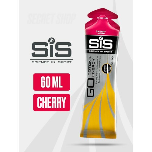 Изотонический гель Science in Sports Go Isotonic Energy Gel, 60мл, вишня