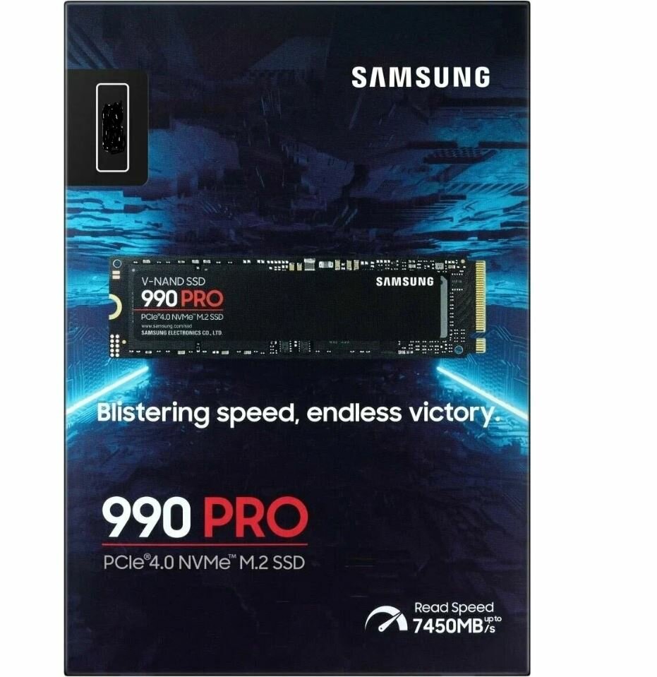 Samsung внутренний SSD 990 PRO 4Tb MZ-V9P4T0BW