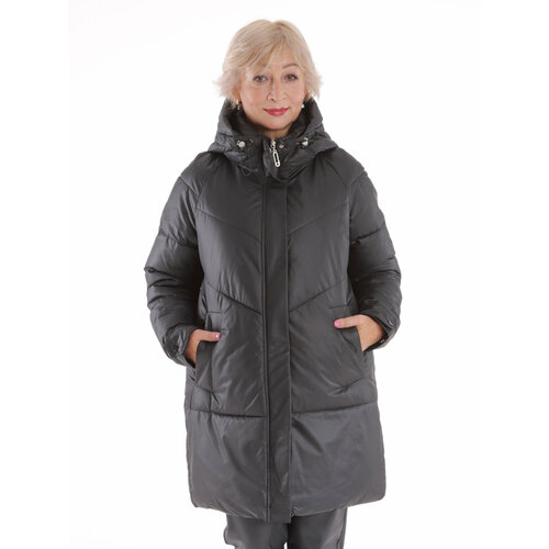 фото Куртка , размер 50, черный oumanyuhei