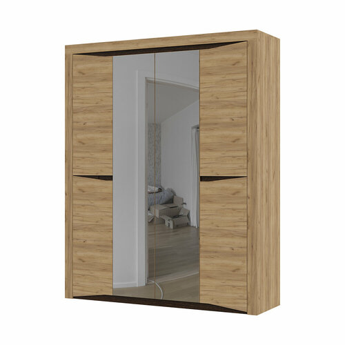 Шкаф Паола, ШК 703, Дуб Крафт Золотой