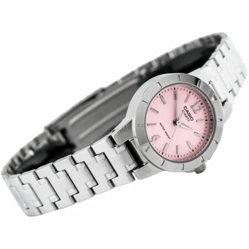 фото Наручные часы casio collection наручные часы casio collection ltp-1177a-4a1, розовый, серебряный