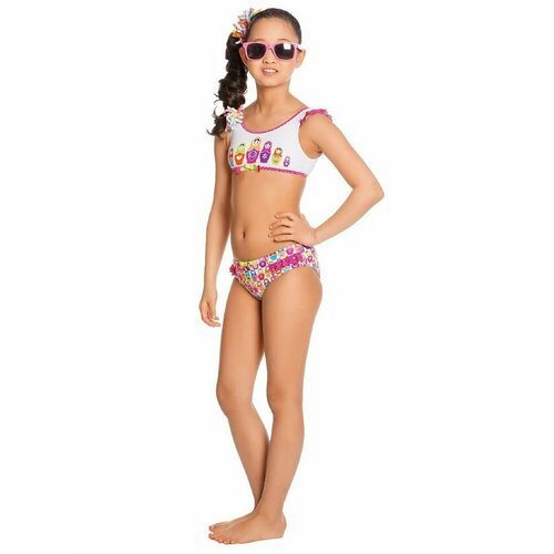 фото Купальник arina, размер 24, белый