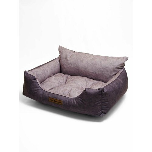 Лежанка для собак; кошек диван съёмная подушка 60х55х25 лежанка для животных стиляга сёма лежебокин