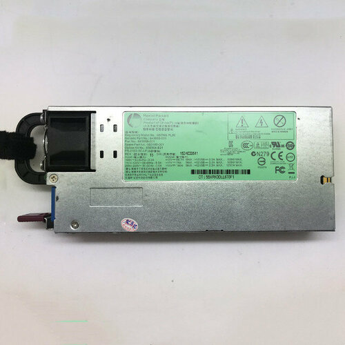 Блок питания HP 1200W Common Slot Platinum Plus Power Supply Kit 656364-B21643933-001660185-001HSTNS-PL30 for DL360p380pGen8 ML350pGen8 2300000₽