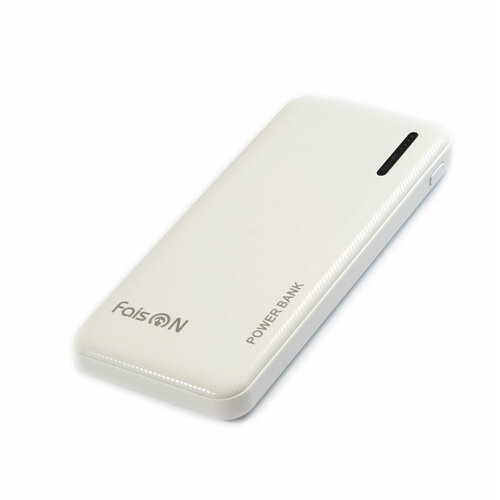Аккумулятор внешний FaisON PB-05, Elegant, 5000mAh, цвет: белый