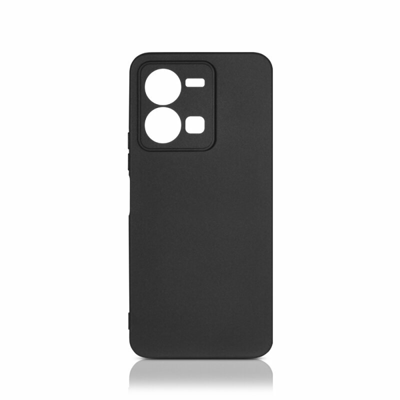 Силиконовый чехол для Vivo Y35 DF vCase-10 (black)