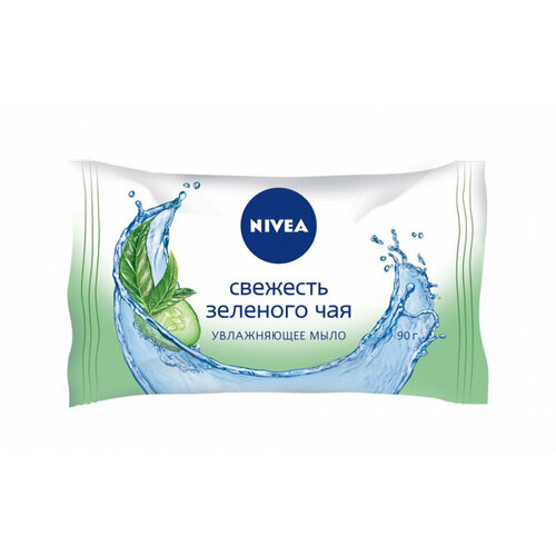 Мыло Nivea Огурец-Зеленый чай, 90 гр. увлажняющее мыло nivea свежесть зеленого чая 90 мл