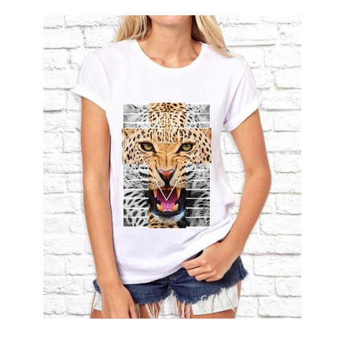 фото Футболка размер xl (52), желтый, розовый, оранжевый magicprints