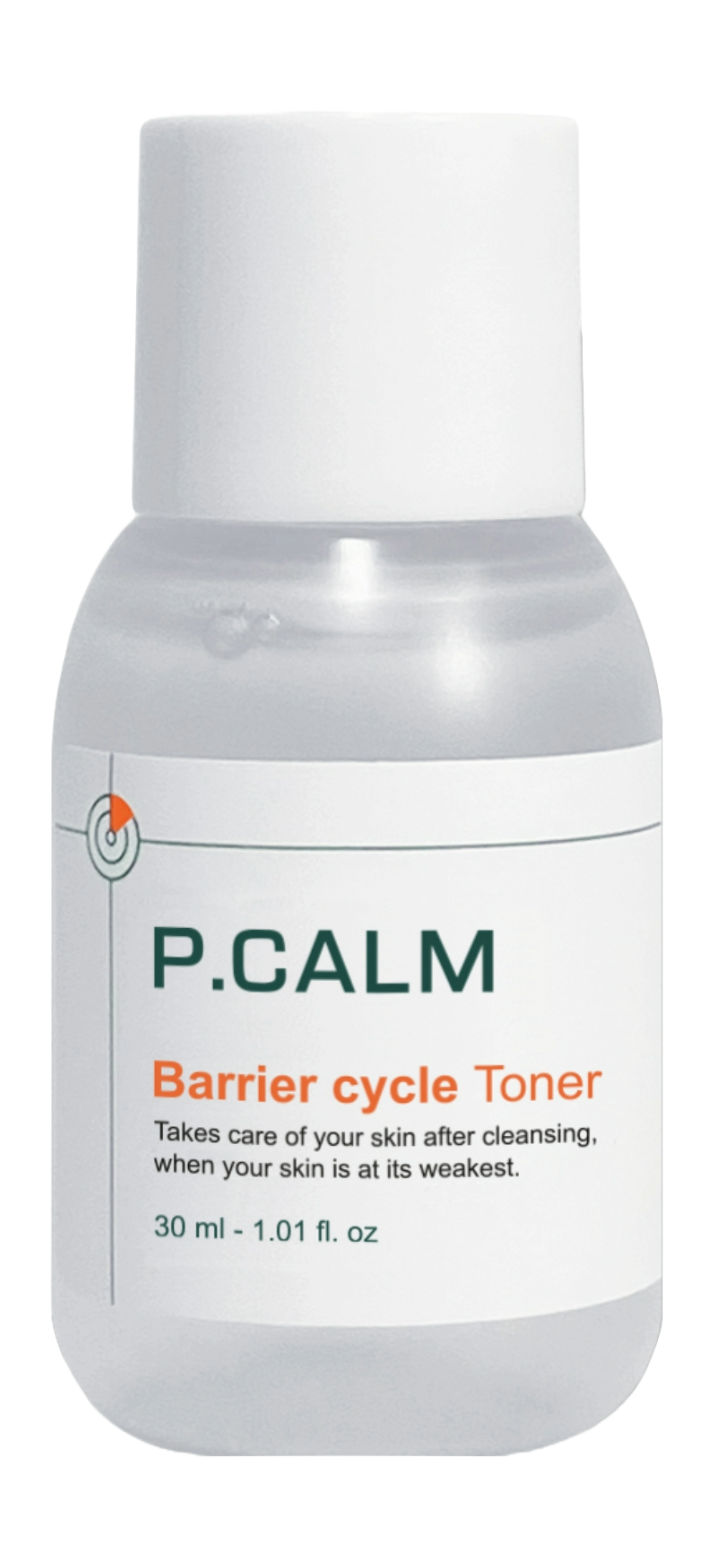 P.CALM Тонер для лица мини Barrier_cycle Toner восстанавливающий, 30 мл