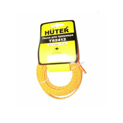 Леска Huter TS2412 витой квадрат леска huter ts 3012 витой квадрат 71 2 3