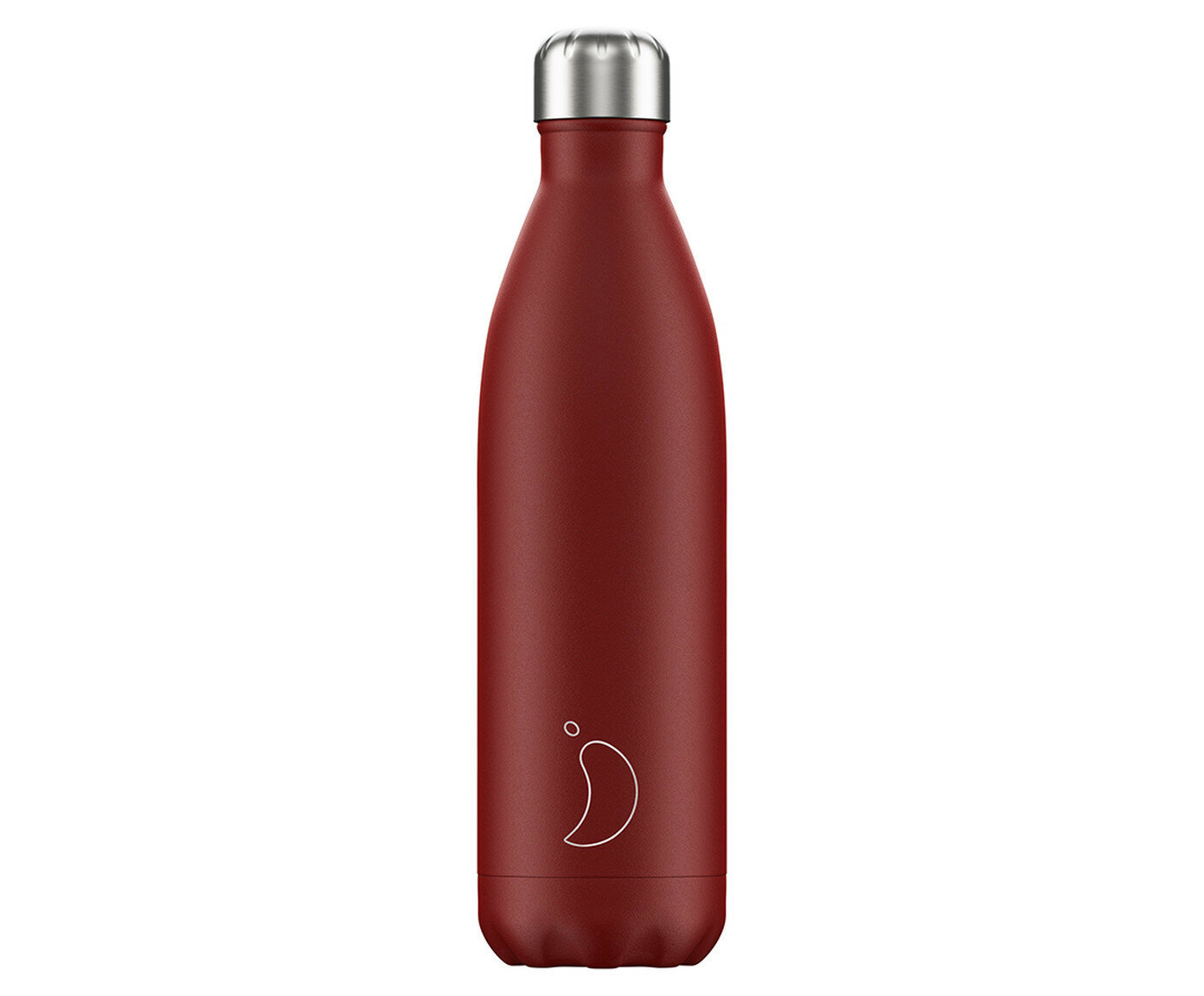 Термос Matte, 750 мл, красный, Chilly's Bottles, B750MARED - фотография № 5