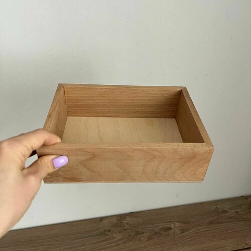 Ящик из бука 20х15х6 см 765₽