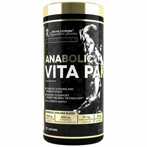 Витамины Kevin Levrone Anabolic Vita Pak, 30 порций