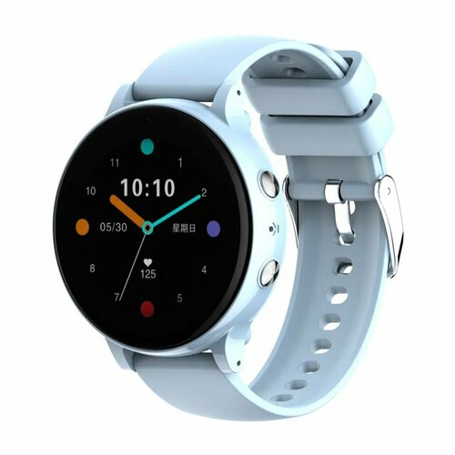 Умные часы для детей Wonlex Smart Baby Watch CT06 PRO 4G с функцией телефона, GPS, камерой, кнопкой SOS, видеозвонком и вибровызовом. Голубой