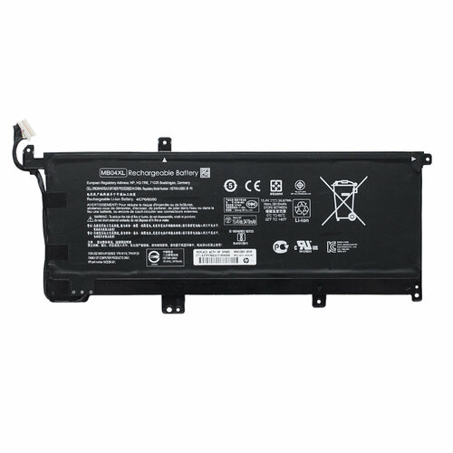 Аккумулятор MB04XL для HP envy 15-ar000ur x360 / 15-aq101ur / 15-ar001ur / 15-aq003ur / 15-aq100ur / 15-aq001ur / 15-ar002ur / 15-ar003ur / tpn-w119 аккумулятор mb04xl для hp envy x360 m6 m6 aq x360 15 aq mbo4xl tpn w119 tpn w120