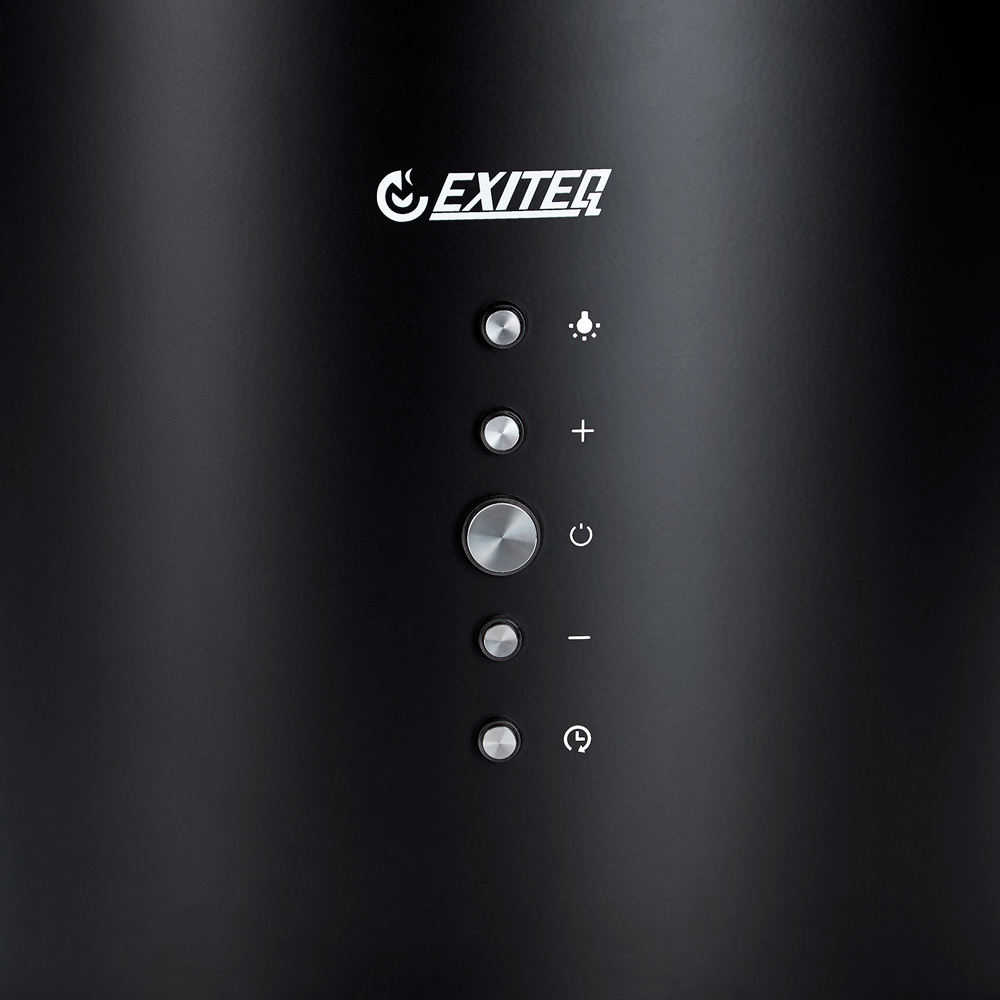 Вытяжка кухонная настенная EXITEQ EX-1296 black - фотография № 5