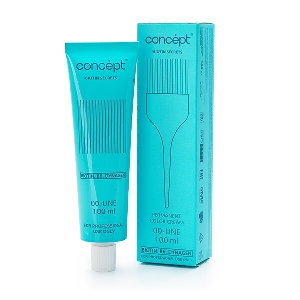 Concept Стойкая крем-краска для волос Permanent Color Cream, 100 мл