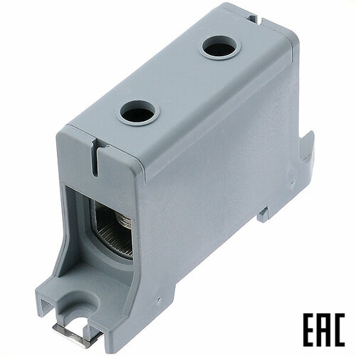 Клемма JHT5-95 (grey) винтовая серая 16-95мм2 245А 800В ширина 24мм