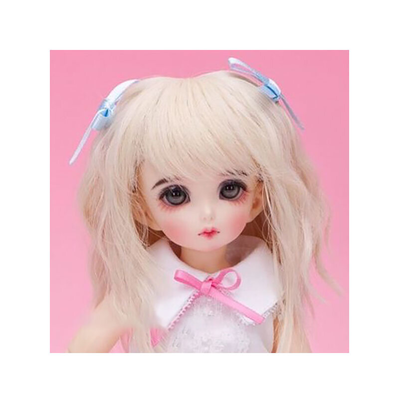 Fairyland LFW-25 Wig Blond for LittleFee (Парик блонд с локонами размер 15-17,5 см для кукол ЛитлФи Фейриленд)