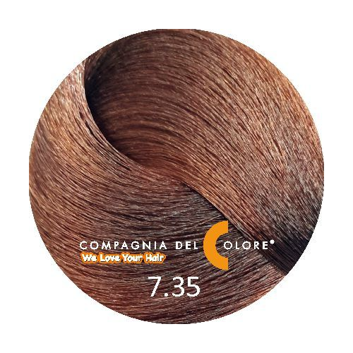 COMPAGNIA DEL COLORE краска для волос 100 МЛ 7.35