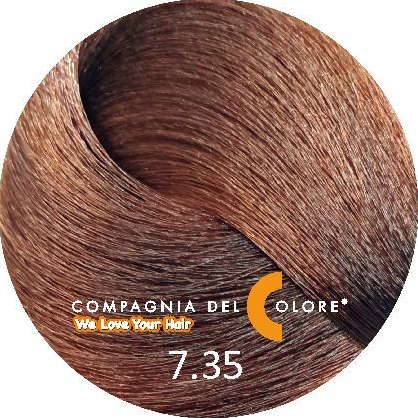COMPAGNIA DEL COLORE краска для волос 100 МЛ 7.35