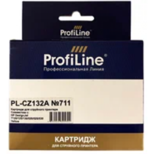 CZ132A / PL-CZ132 ProfiLine совместимый желтый картридж для HP Designjet T120/ T520 profiline pl