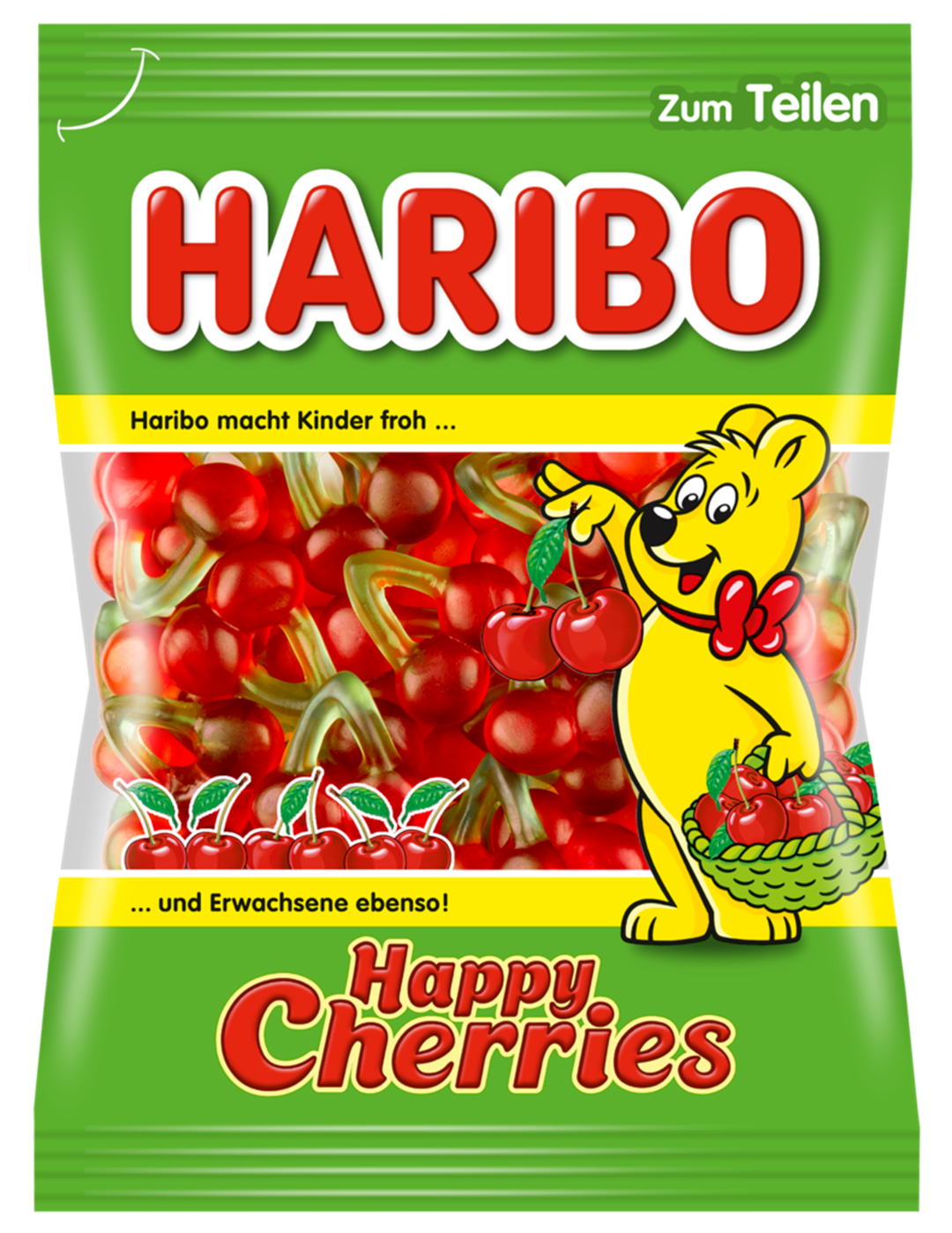 Жевательный мармелад Haribo Happy Сherries с вишневым вкусом, 200 г - фотография № 11