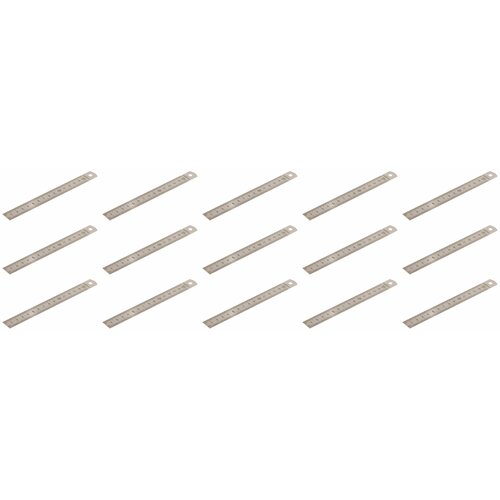 InФормат Линейка 15 см металлическая 15 штук 915₽