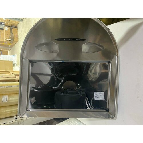 Вытяжка Akpo Rondo turbo 50 мат нерж нет упаковки вмятина на корпусе и фильтре 449900₽