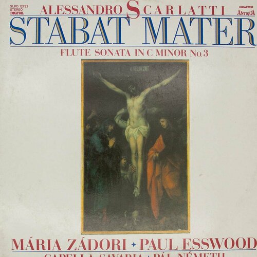 Виниловая пластинка Alessandro Scarlatti - Stabat Mater Flu виниловая пластинка антонин дворжак stabat mater набор