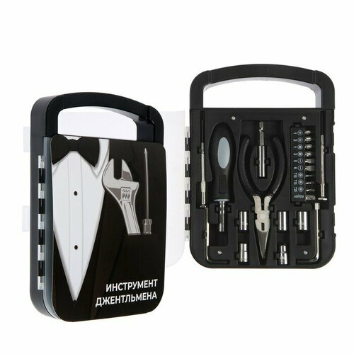 Подарочный набор инструментов пластиковый кейс 22 предмета 1103₽