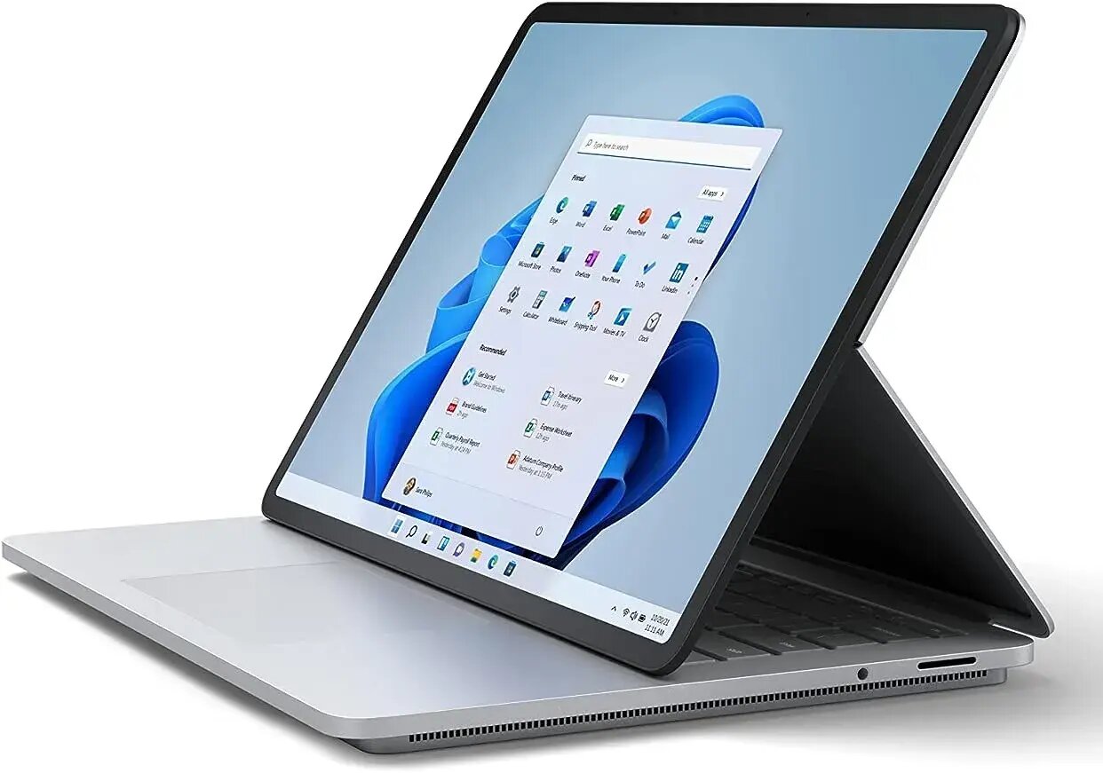 Ноутбук Microsoft Surface Laptop Studio 14 (Core i5 11300H/14.4" 2400x1600/16Gb/512Gb SSD/Intel Iris Graphics/Win 11 Home) Platinum