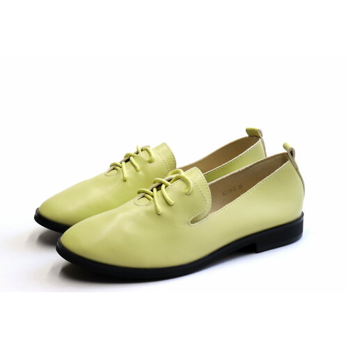 фото Туфли лодочки mergemax, размер 36, желтый