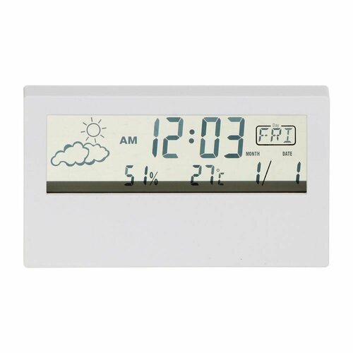 Будильник электронный 133x75x33 см 1xAAA пластик 399₽