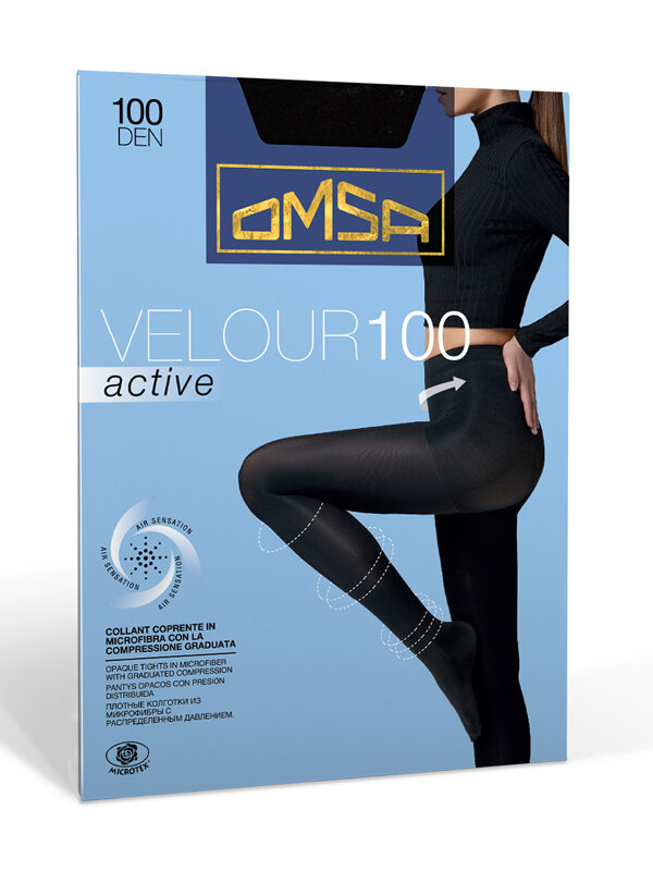 Колготки Omsa Velour Active