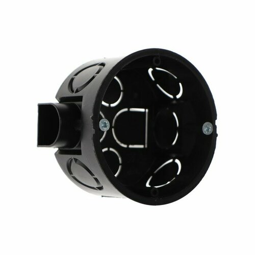 Коробка установочная Luazon Lighting 68х40 мм IP20 для сплошных стен черная 188₽