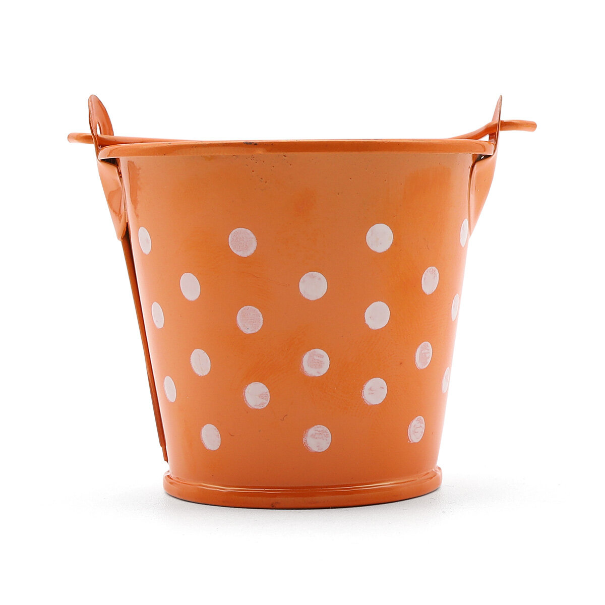 фото AR004-1 Ведро в горошек 6*5,3см (голубой)