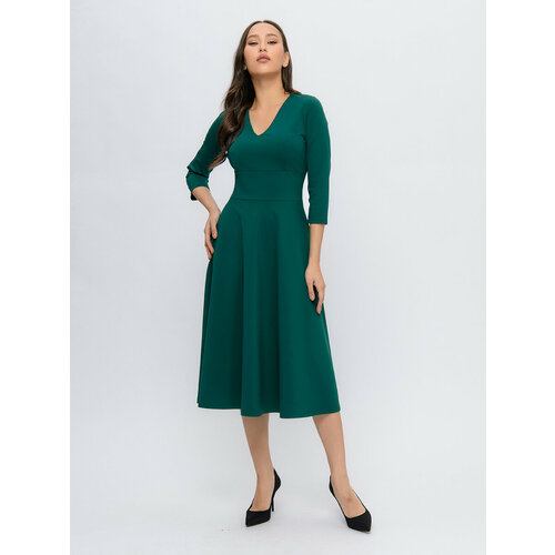 Платье 1001dress, размер XXXL, зеленый