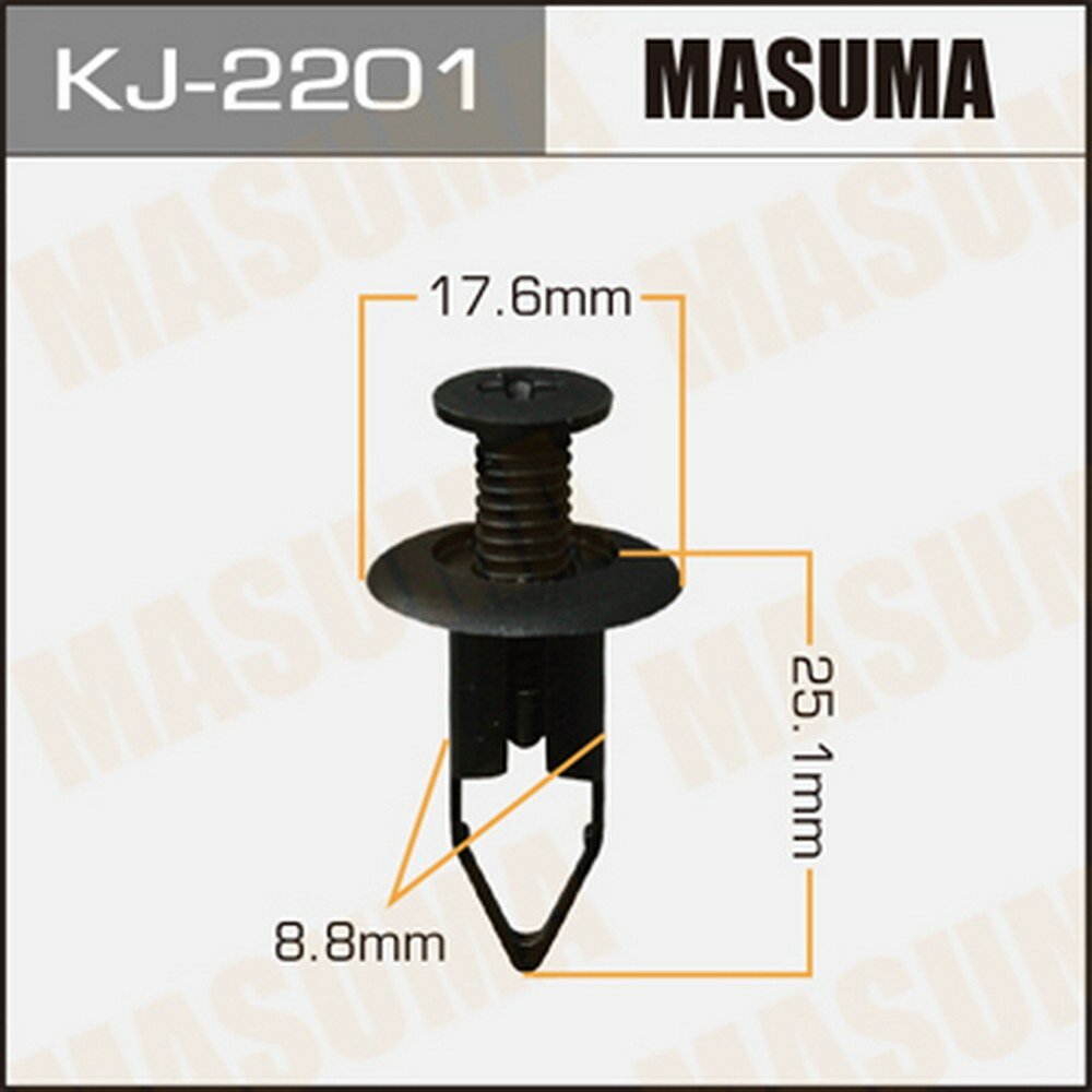 Клипса универс. masuma kj-2201