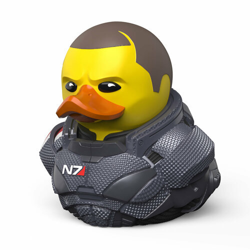 Фигурка-утка Tubbz Mass Effect Commander Shepard numskull tubbz желтый duck2 cos ролевая фигурка настольное украшение игровой персонаж периферийная модель игрушка