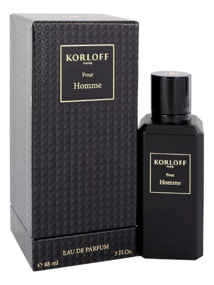 Korloff Paris, Pour Homme, 88 мл, парфюмерная вода мужская