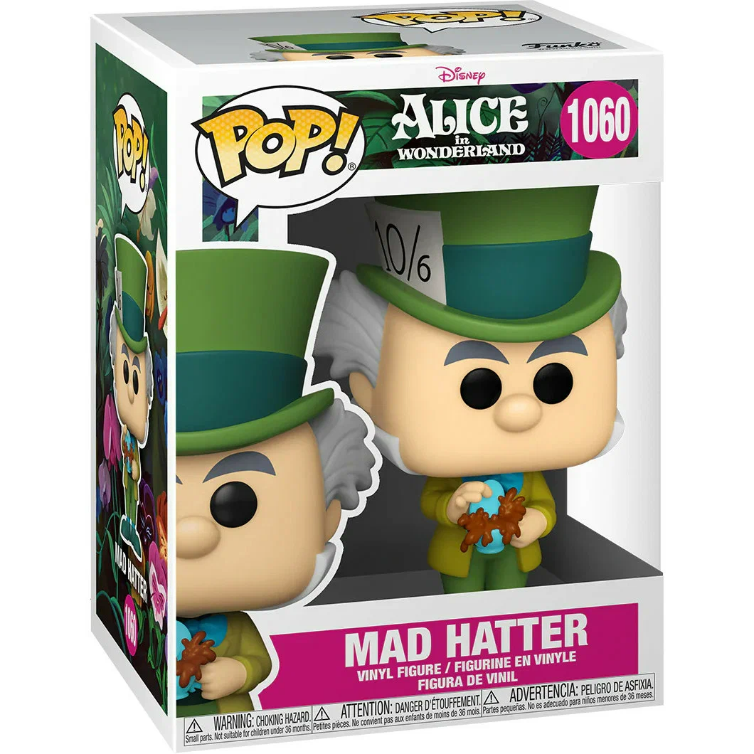 Фигурка Funko POP! Alice in Wonderland 70th Anniversary Mad Hatter 55736 (1060)