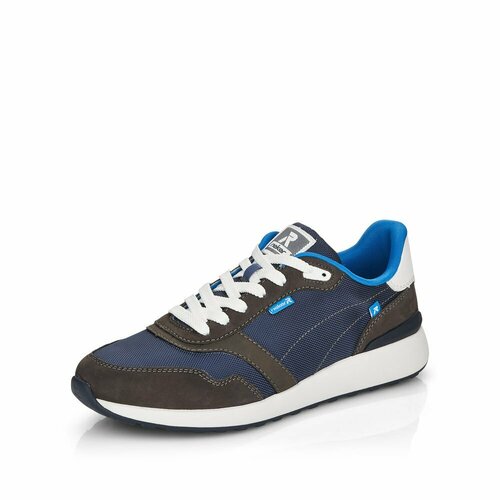 фото Кроссовки rieker, размер 43, мультиколор, черный