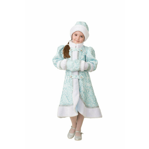 Карнавальный костюм Снегурочка Княжеская Jeanees (918 122) снегурочка княжеская 6477 122 см