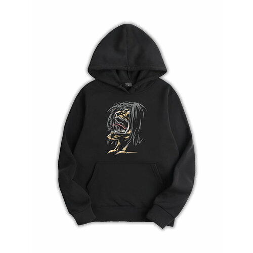 фото Худи bloom century, размер 54, черный