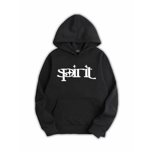 фото Худи bloom century, размер 56, черный