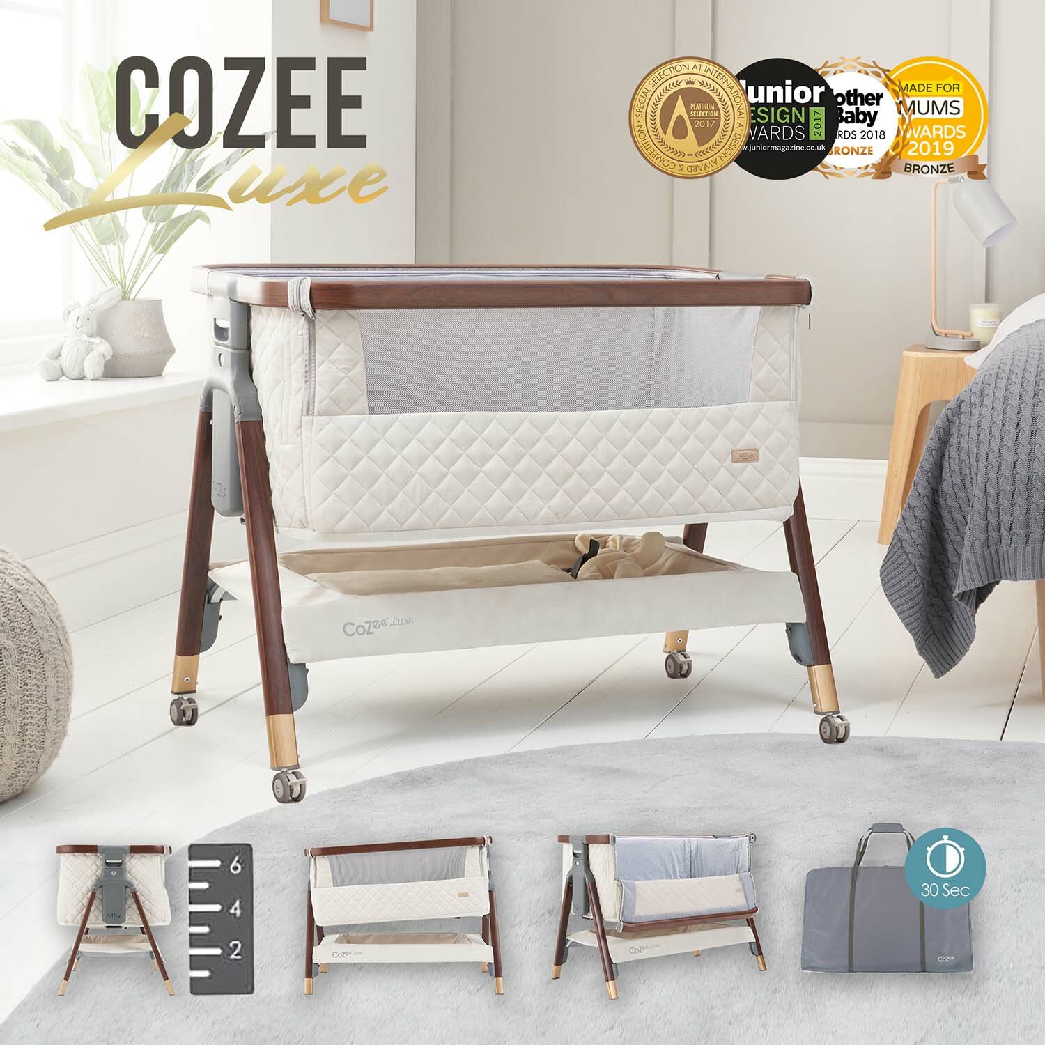 Колыбель Tutti Bambini CoZee Luxe